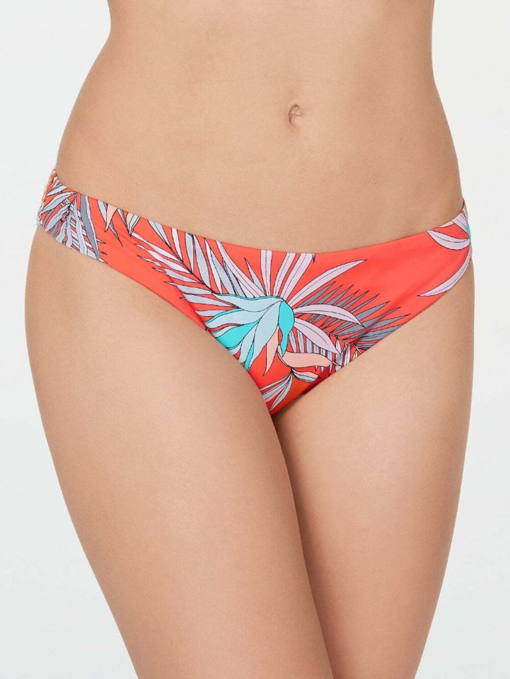 Bar III Womens Tropic Retreat Printed Hipster Bottom